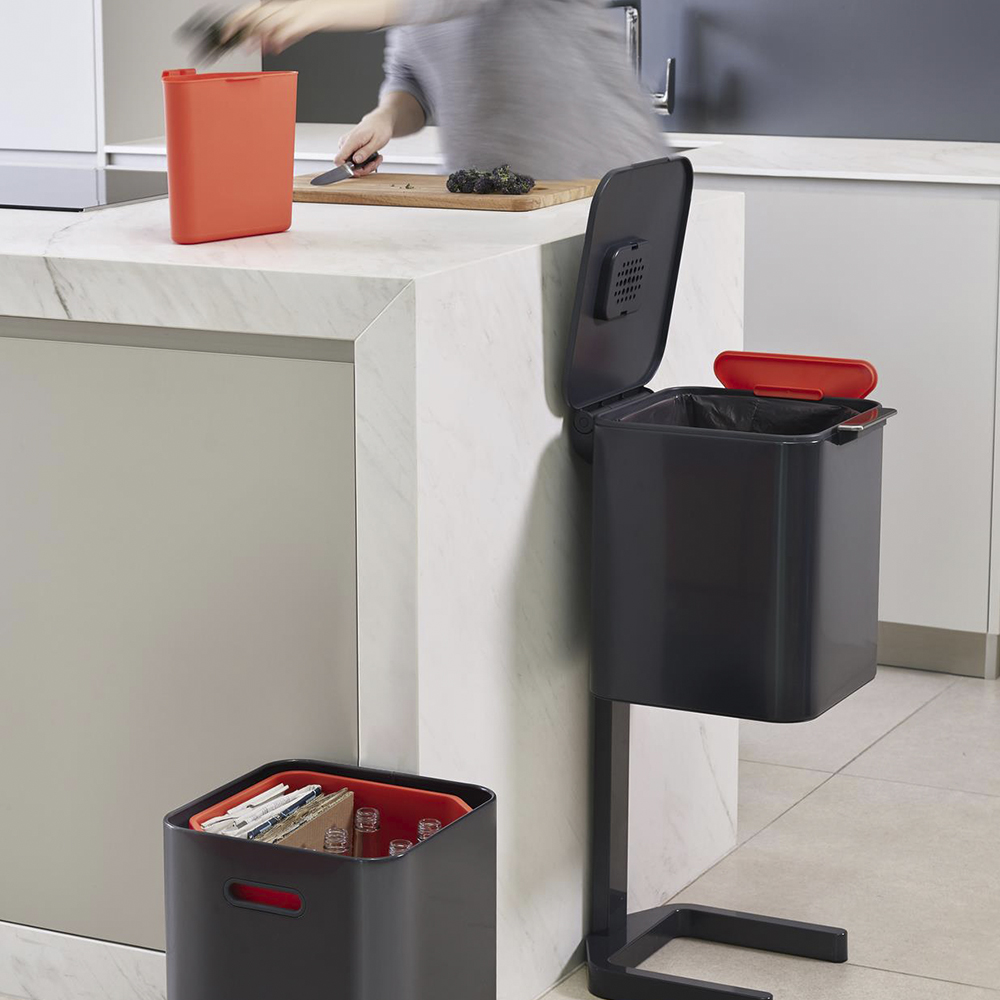 Totem Compact Avfallsbehållare 40L Grå