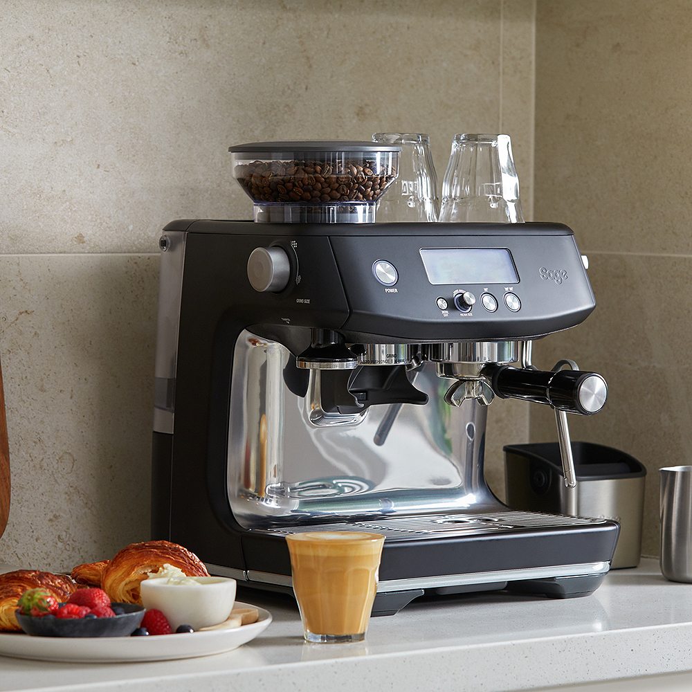 Sage The Barista Pro Espressomaskin Black Truffle