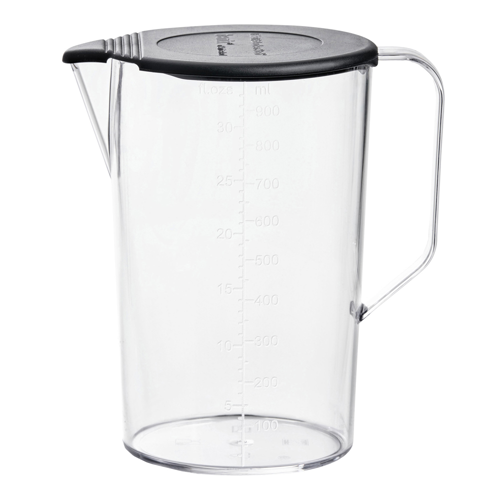 Tillbehör Kanna med lock 1 L Klar