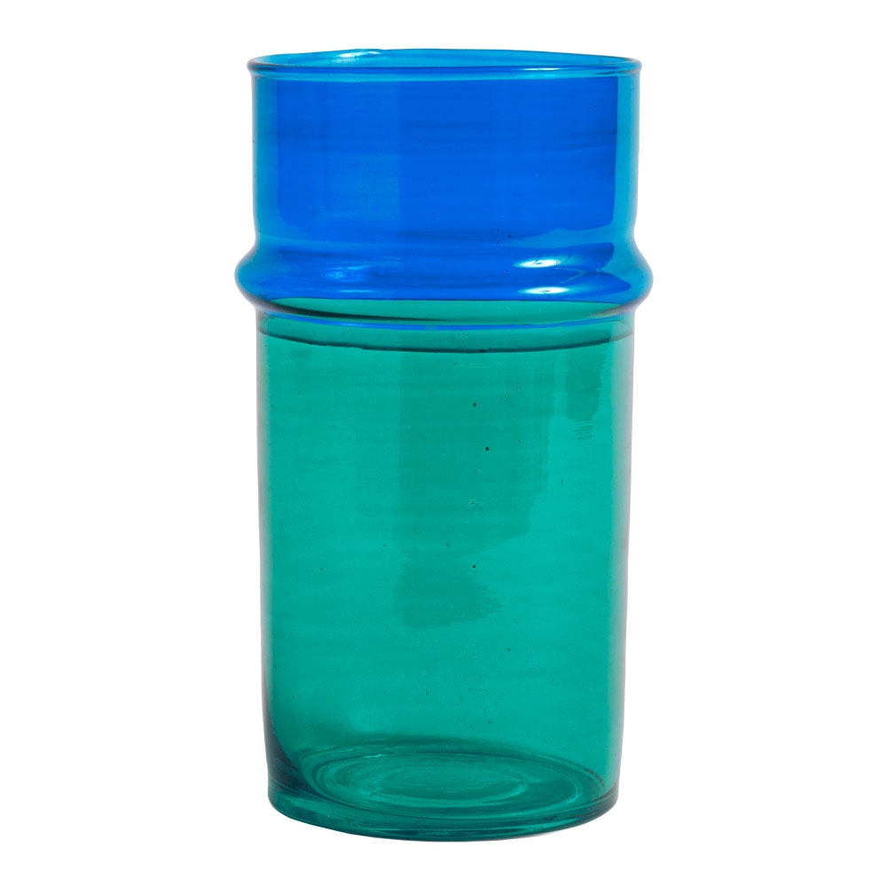 Moroccan Vas 29 cm Blå/Grön