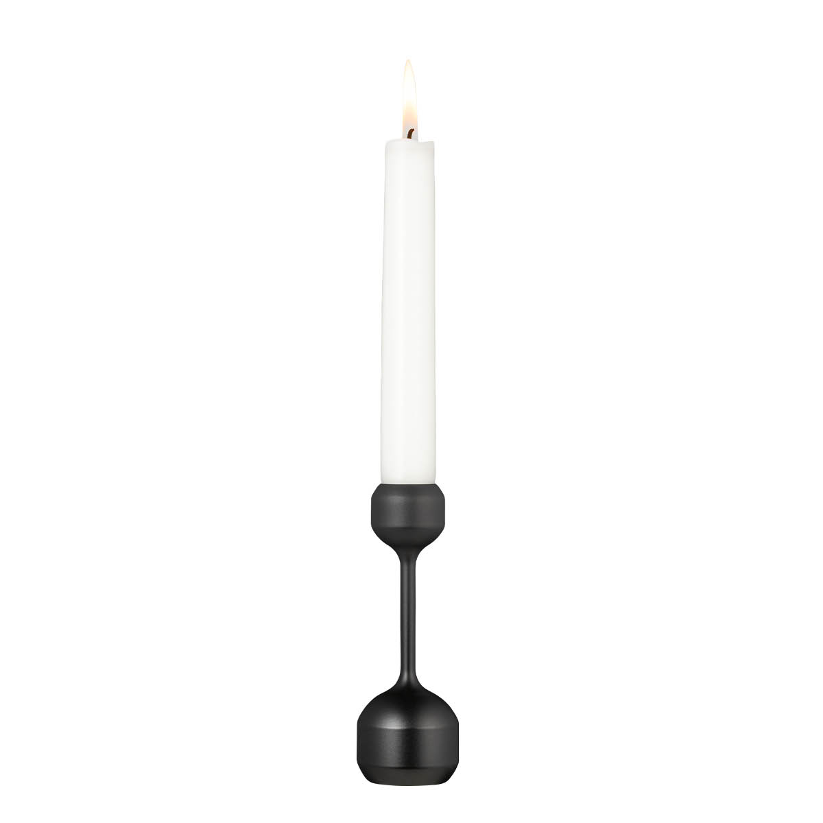 Silhouette Ljusstake 12 cm Svart