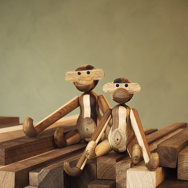 Kay Boyesen Apa Jubileum 18 cm Blandade träslag