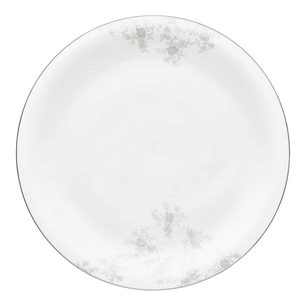 Angelina Platinum Fat Rund 34 cm Vit