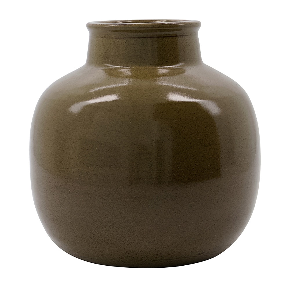 Vas Aju 17x17,5 cm Olivgrön