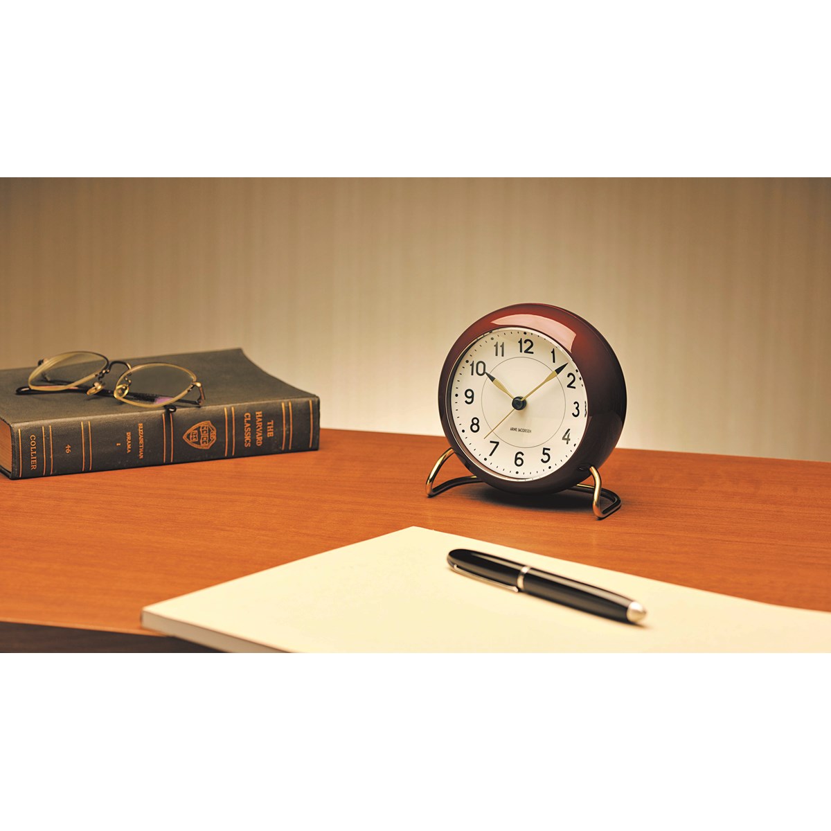 Station Bordsur 11 cm Bordeaux/M&auml;ssing