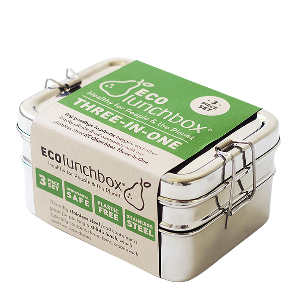 Matlåda 3-in-1 Rostfri