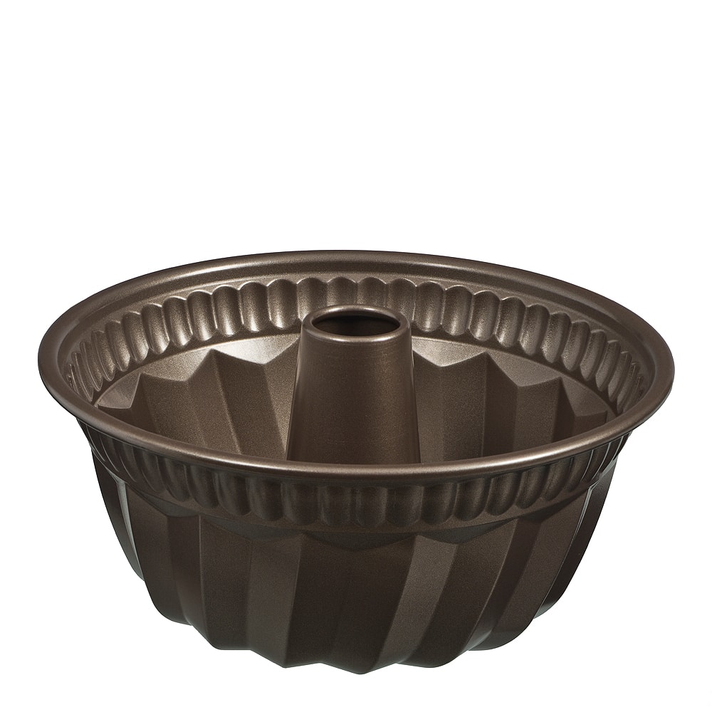 Asimetria Sockerkaksform Kolstål 22 cm