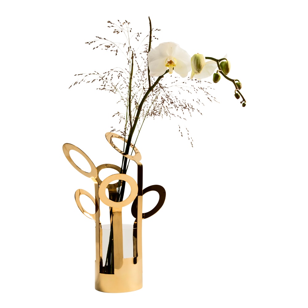 Fanny Vas 19,5 cm Mässing