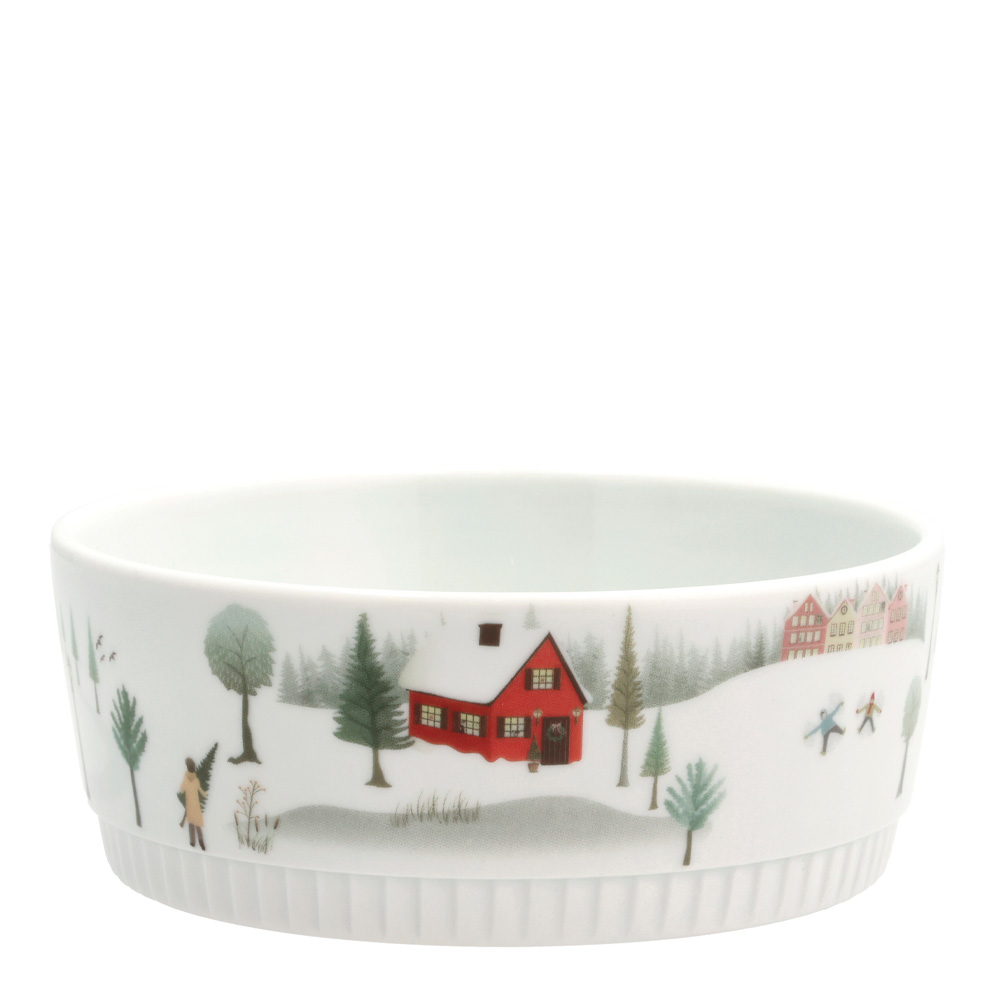 Vinter Skål 0,5L Vit