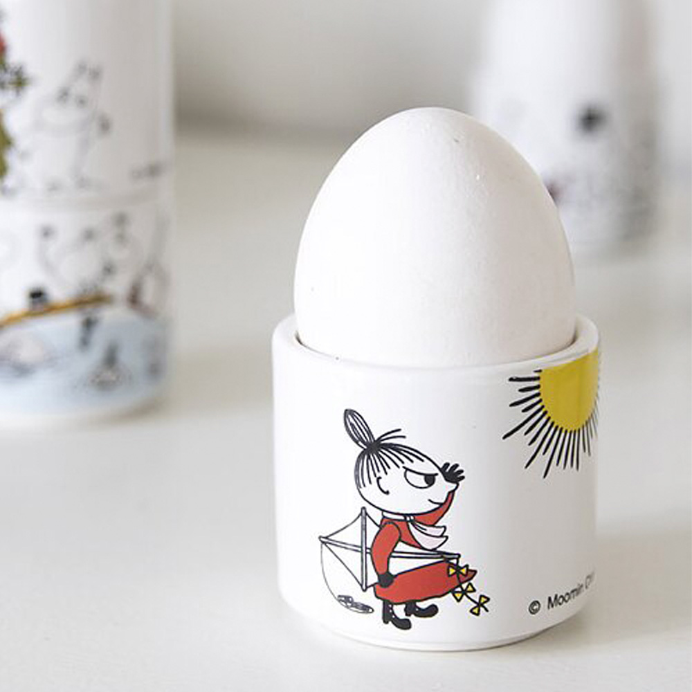 Mumin Äggkopp 4-pack Vit/Färg