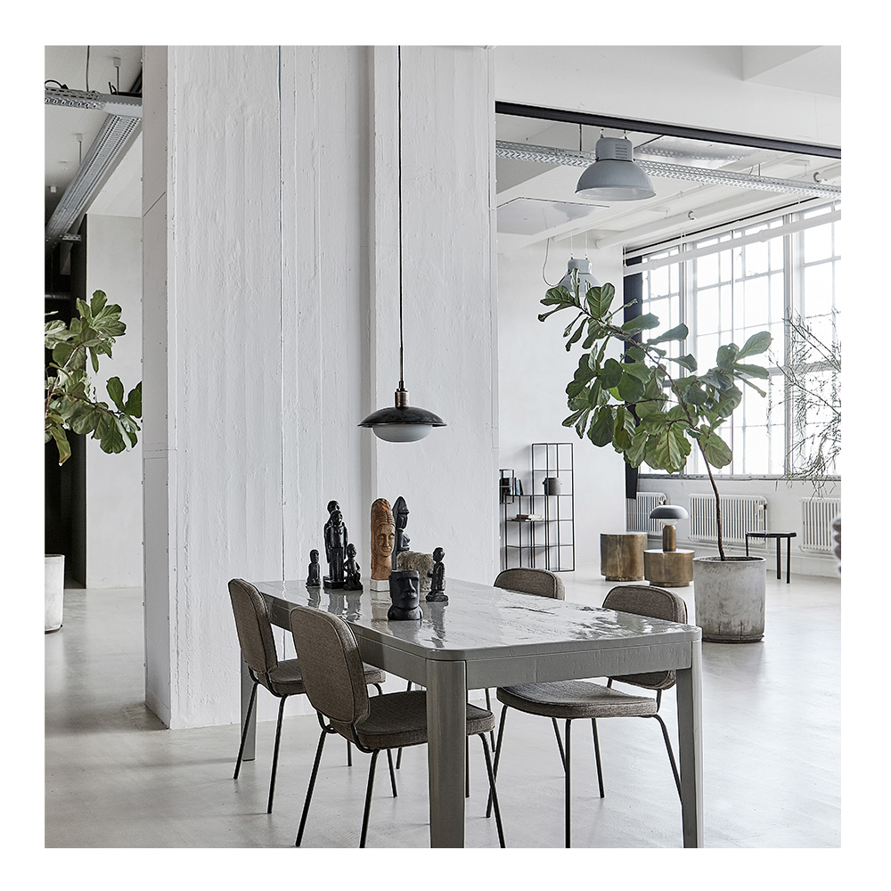 Boston Taklampa 32 cm Antikbrun