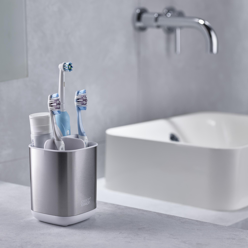 Easy Store Steel Tandborstställ 12 cm