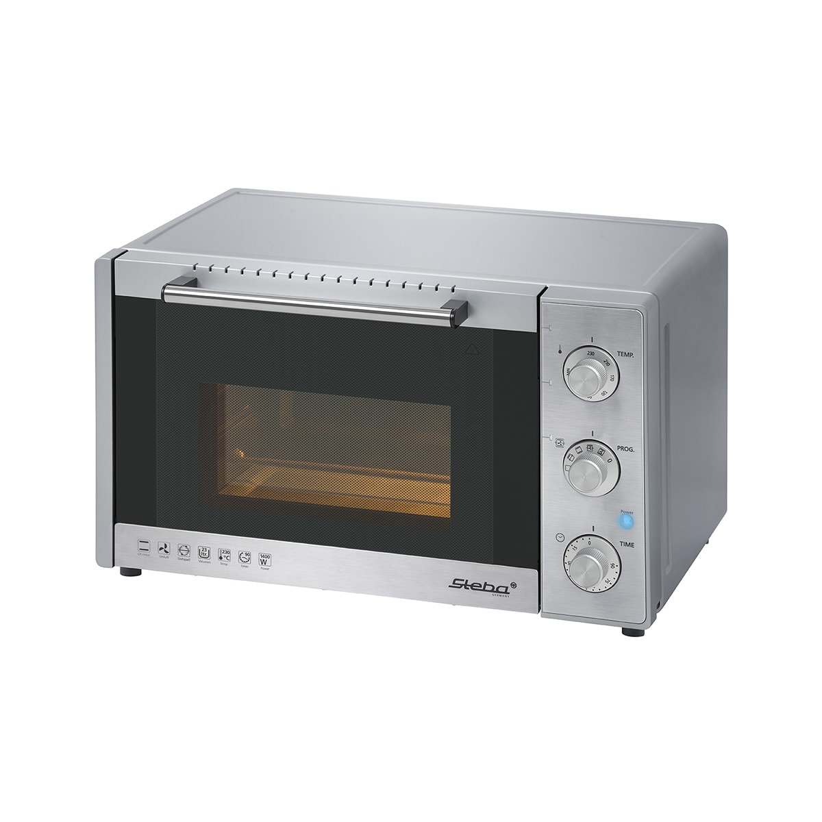 Kb23Eco Miniugn Varmluft 23L Silver/Stål