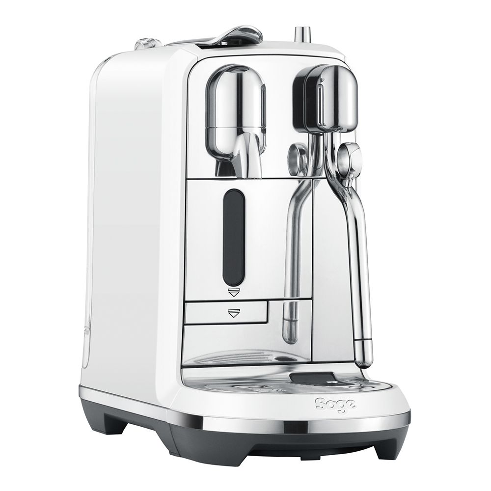 Sage The Creatista Plus Kaffemaskin Sea Salt White