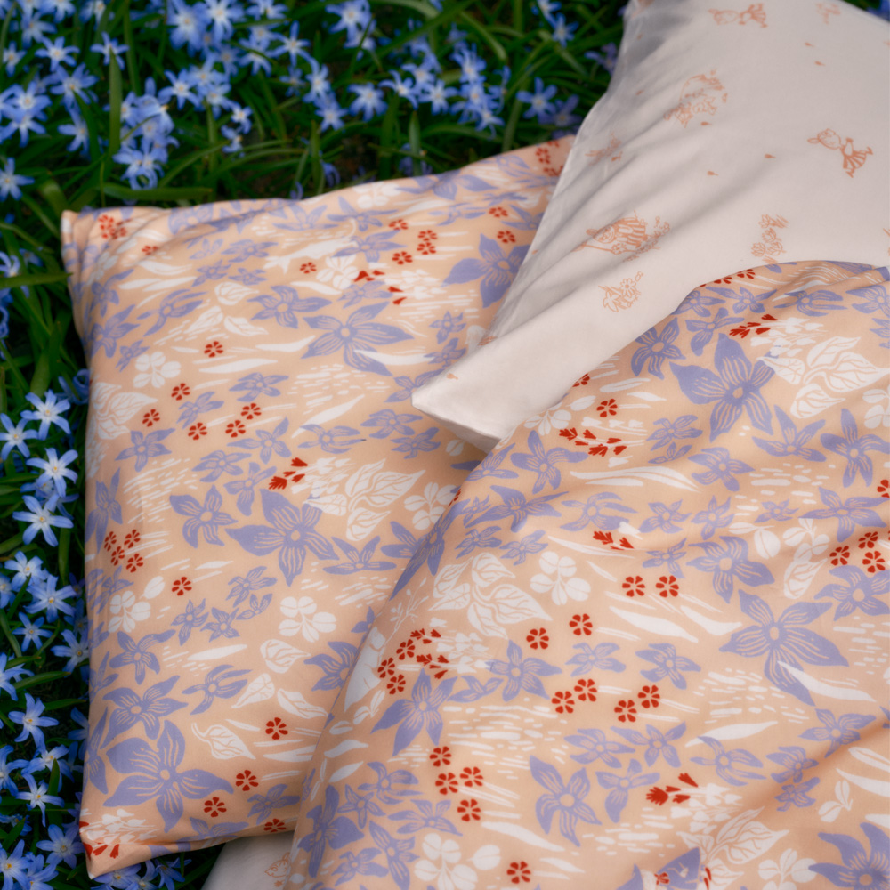 Mumin Bäddset 150x210 cm Lilja Beige