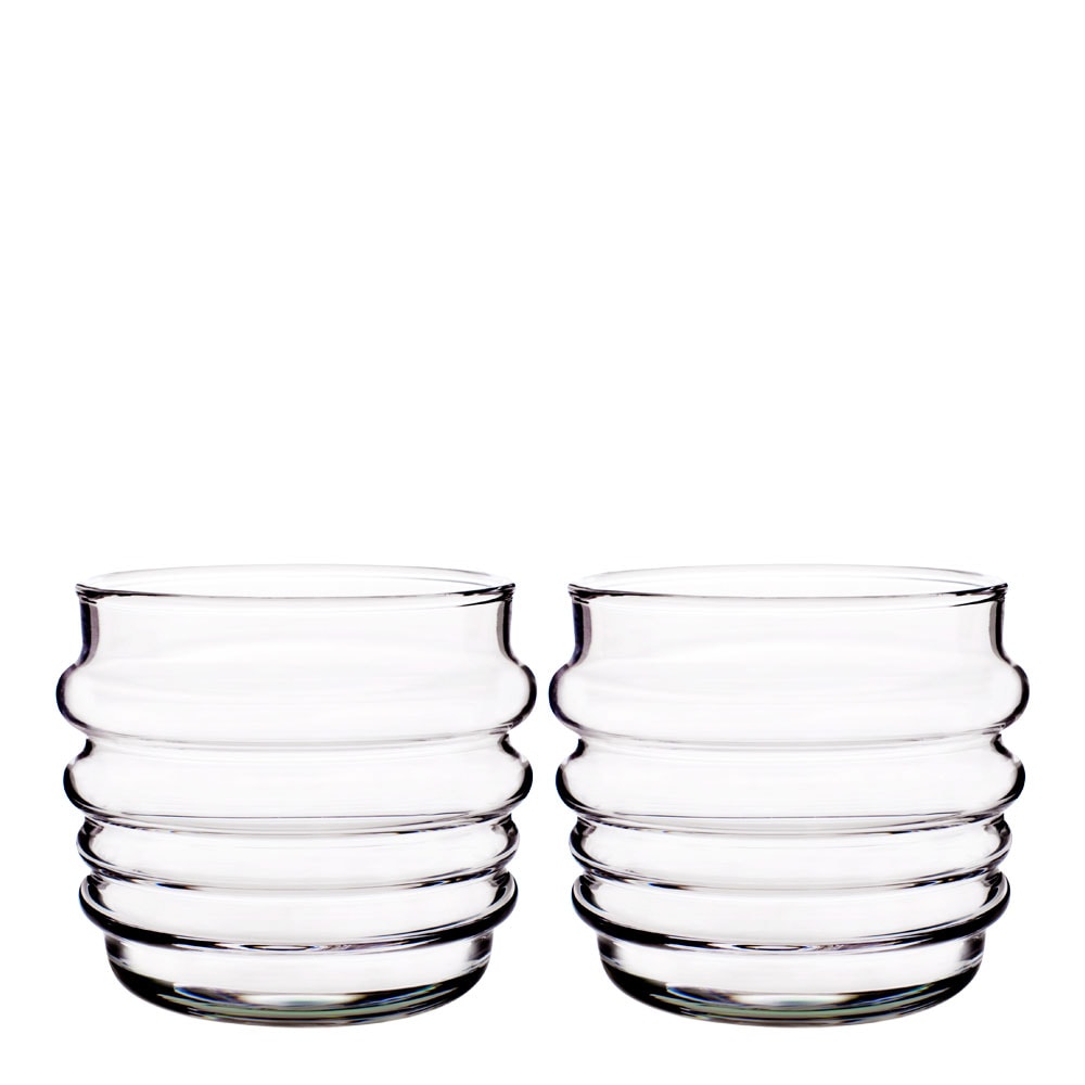 Socks Rolled Down Tumbler 20 cl 2-pack Klar