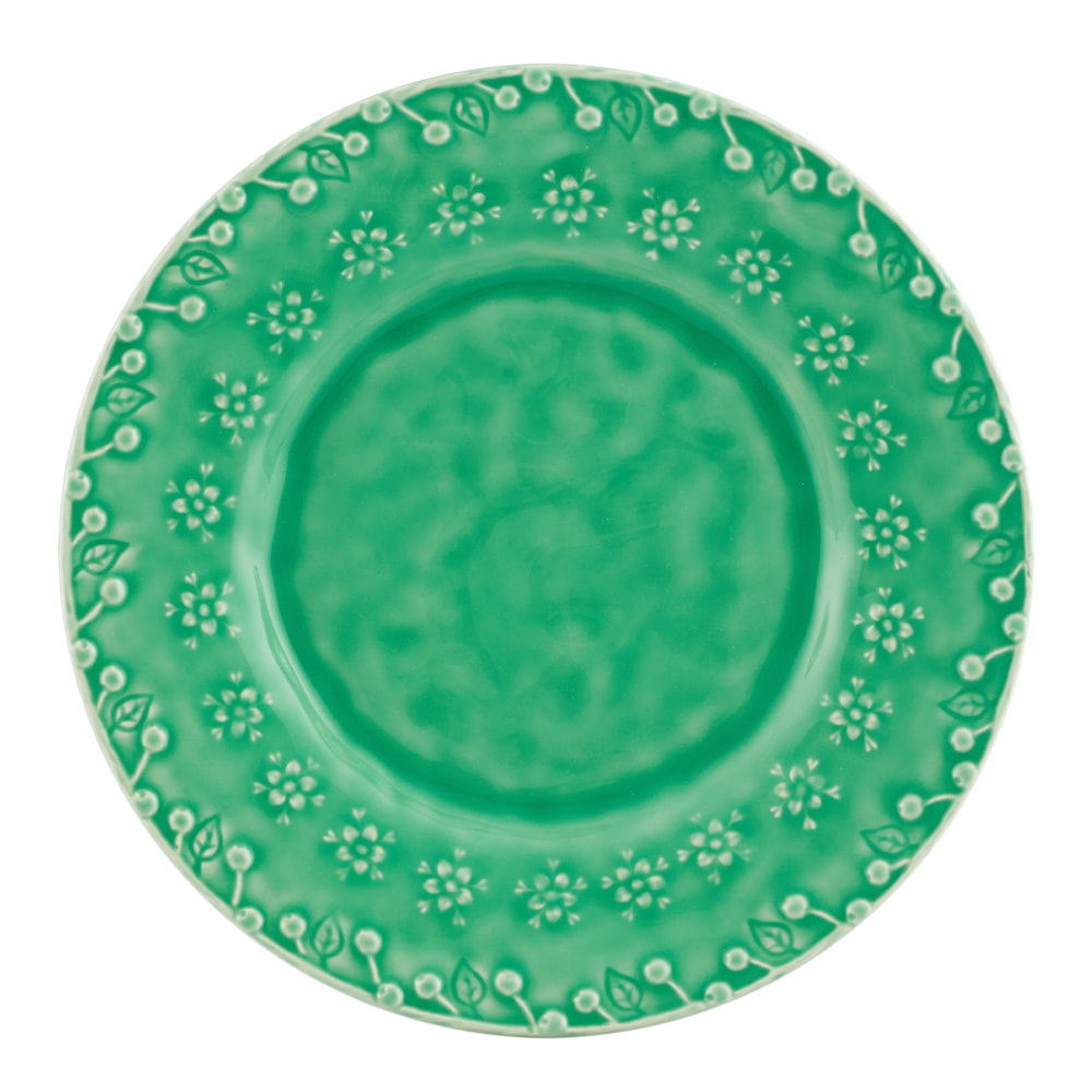 Flora Assiett 23 cm Grön