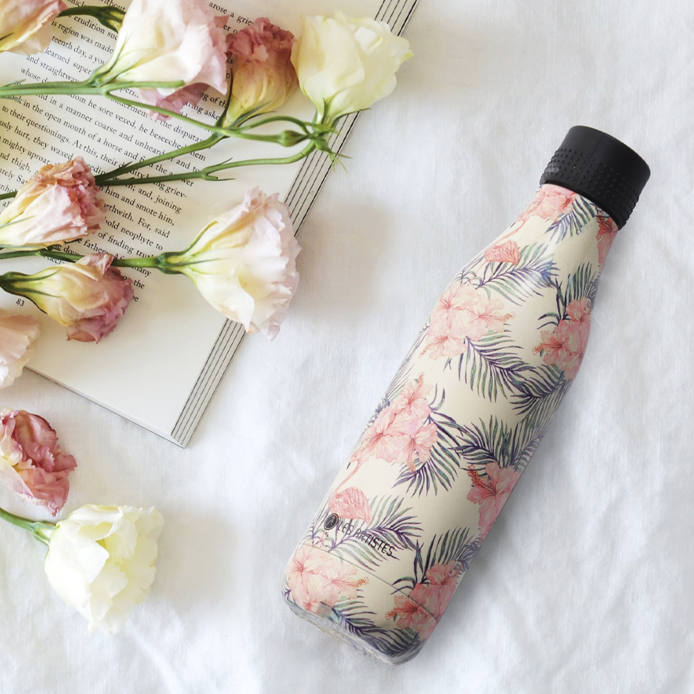 Bottle Up Termoflaska 50 cl Beige/Rosa/Grå