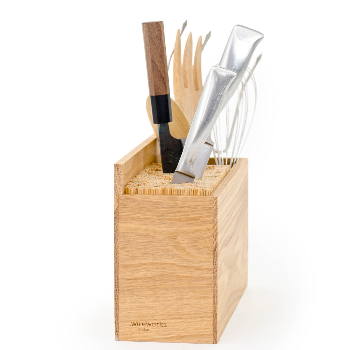 Cook House Knivblock rektangulär 18 cm Ek