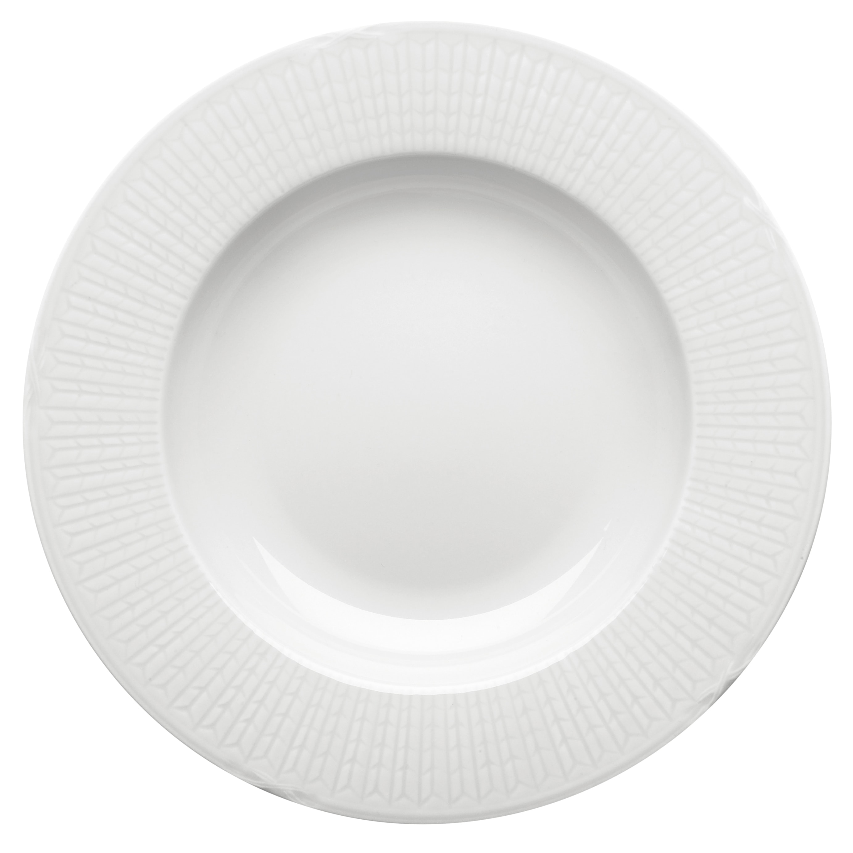 Swedish Grace Tallrik djup 25 cm Snö