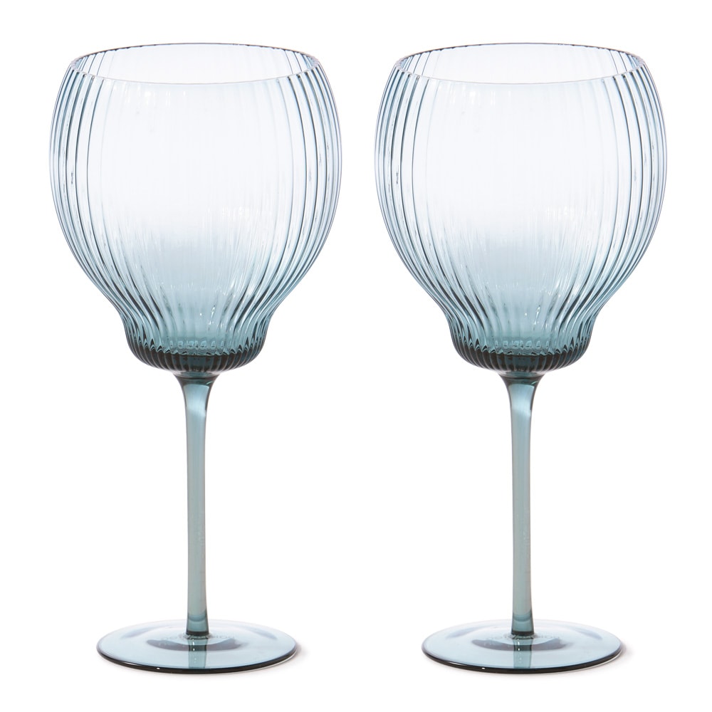 Pum Vinglas 24,5 cm 2-pack Blå