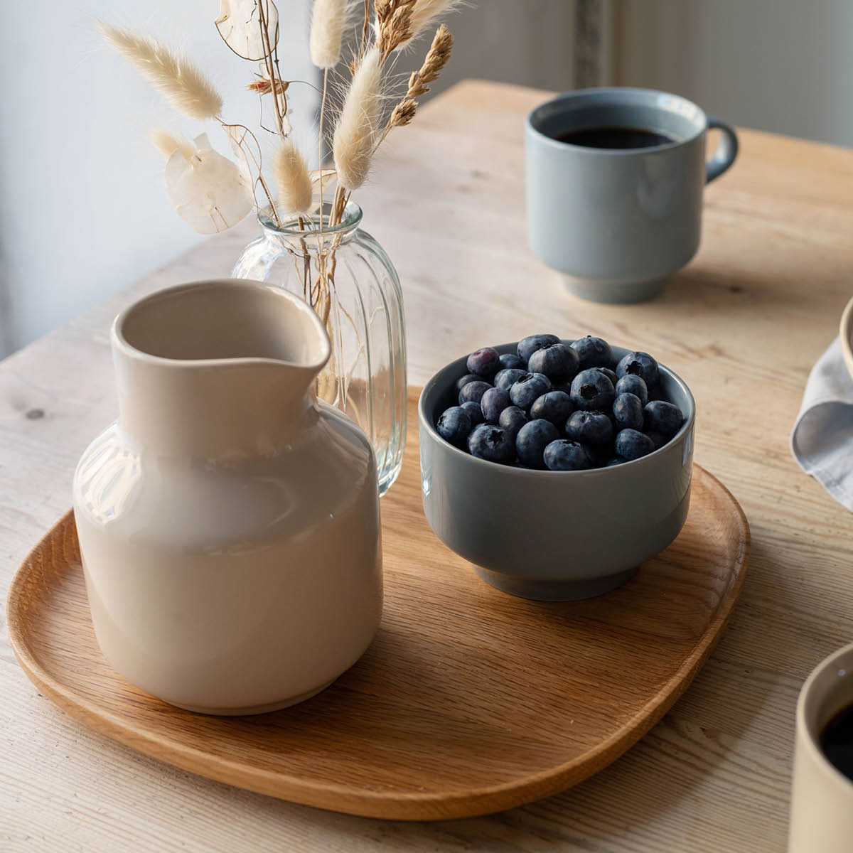 Höganäs Keramik Daga Bricka 25 cm Ek