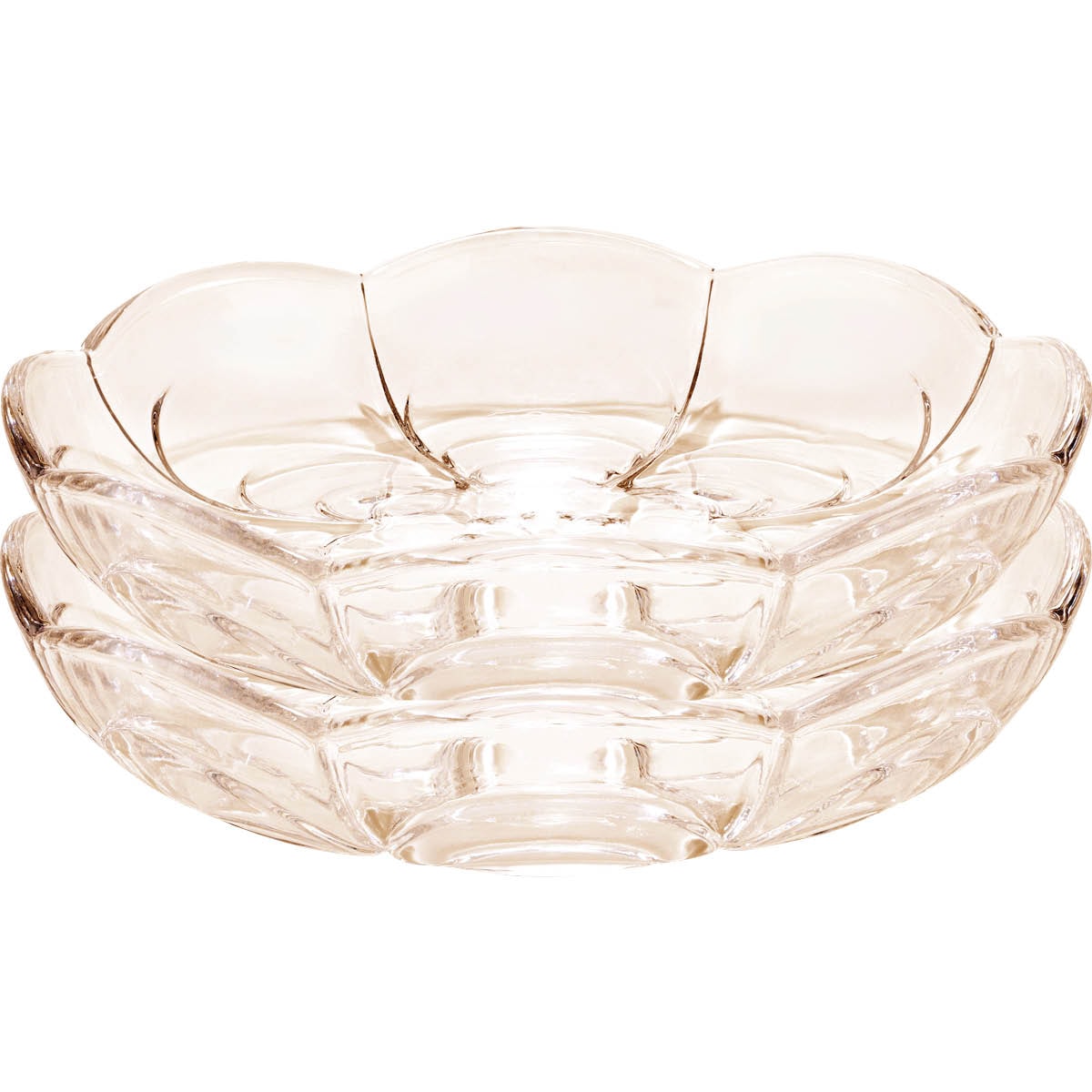 Lily Desserttallrikar 16 cm 2-Pack Toffee Rose