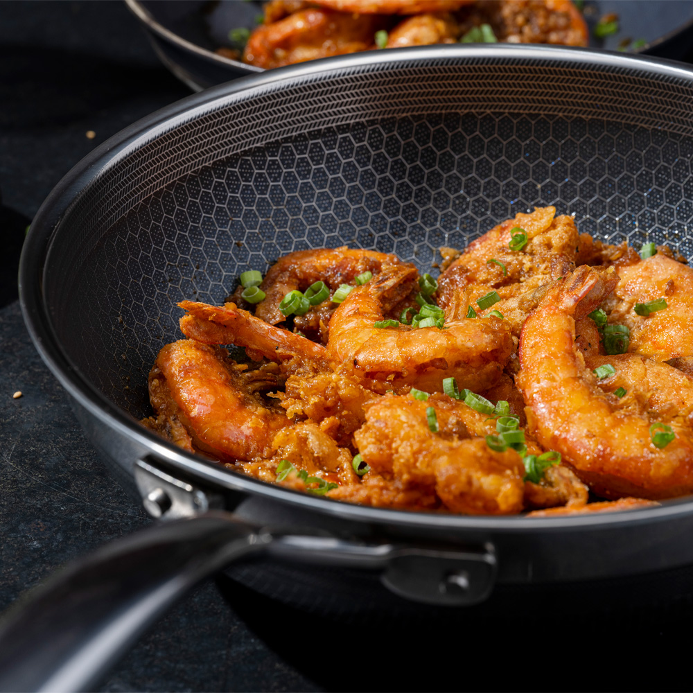 Hybrid Wok 30 cm Silver/Svart