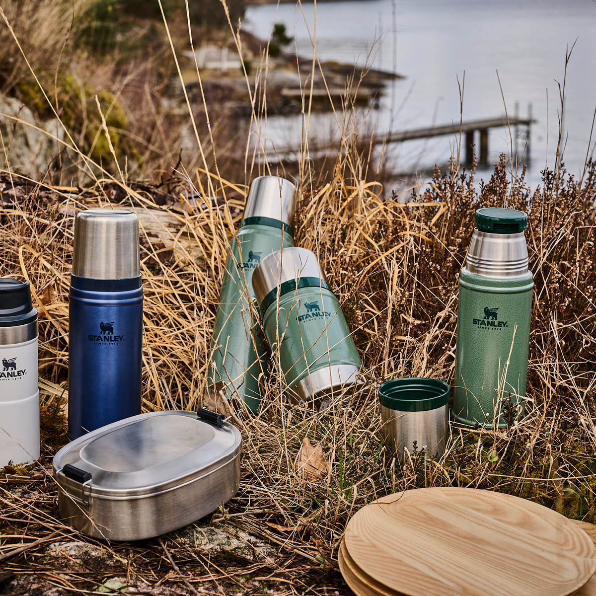 Classic Bottle Termos 0,5 L Grön