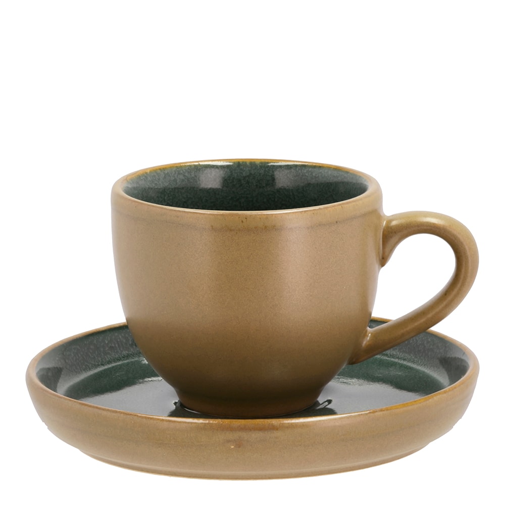 BITZ Espresso med fat 7 cl Wood/Forest