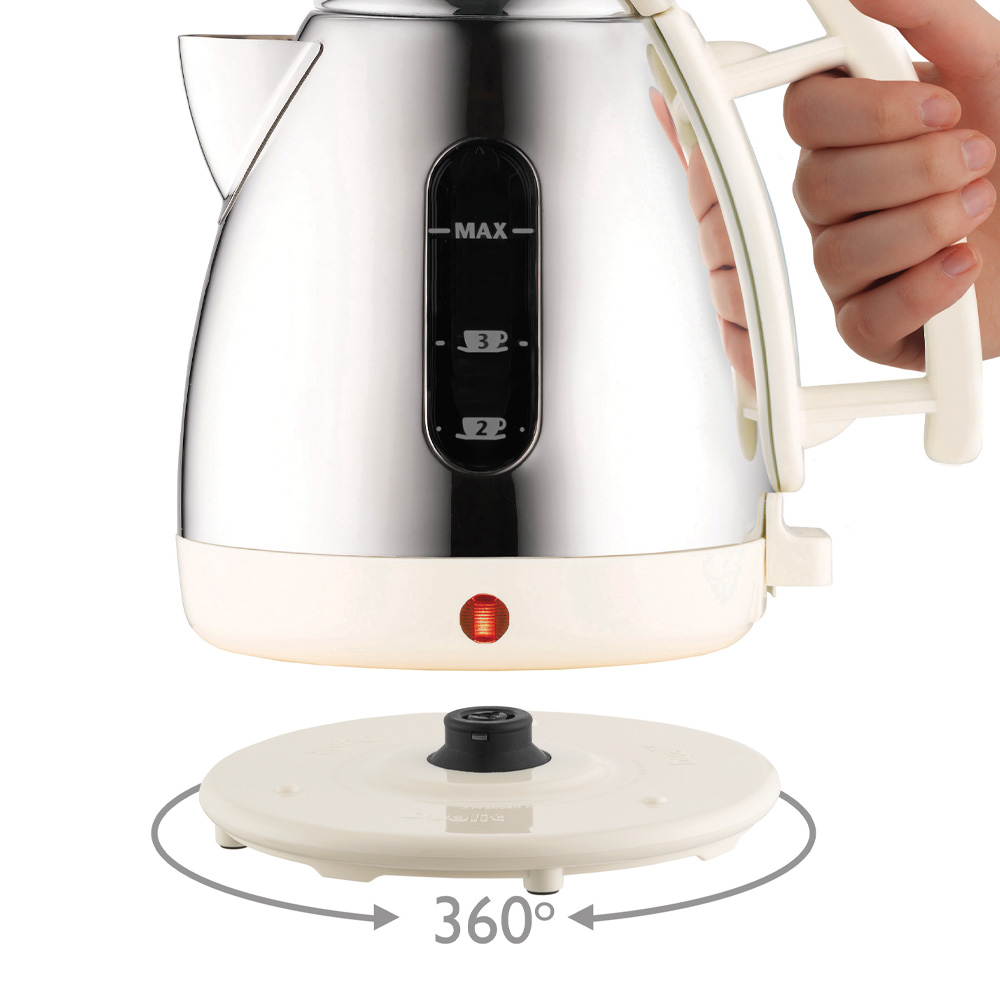 Lite Vattenkokare 1 L Cream