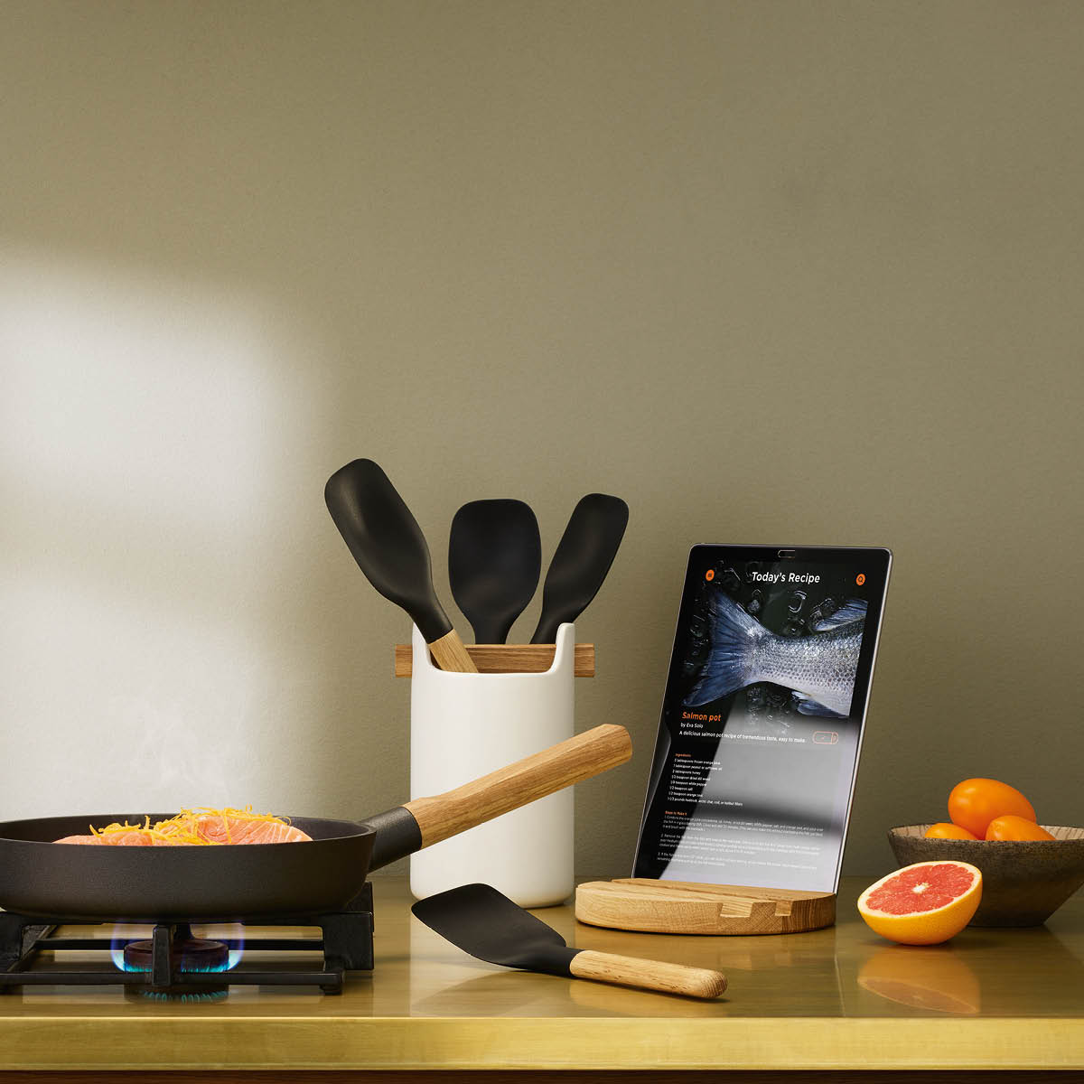 Nordic Kitchen Grytsked stor Ek