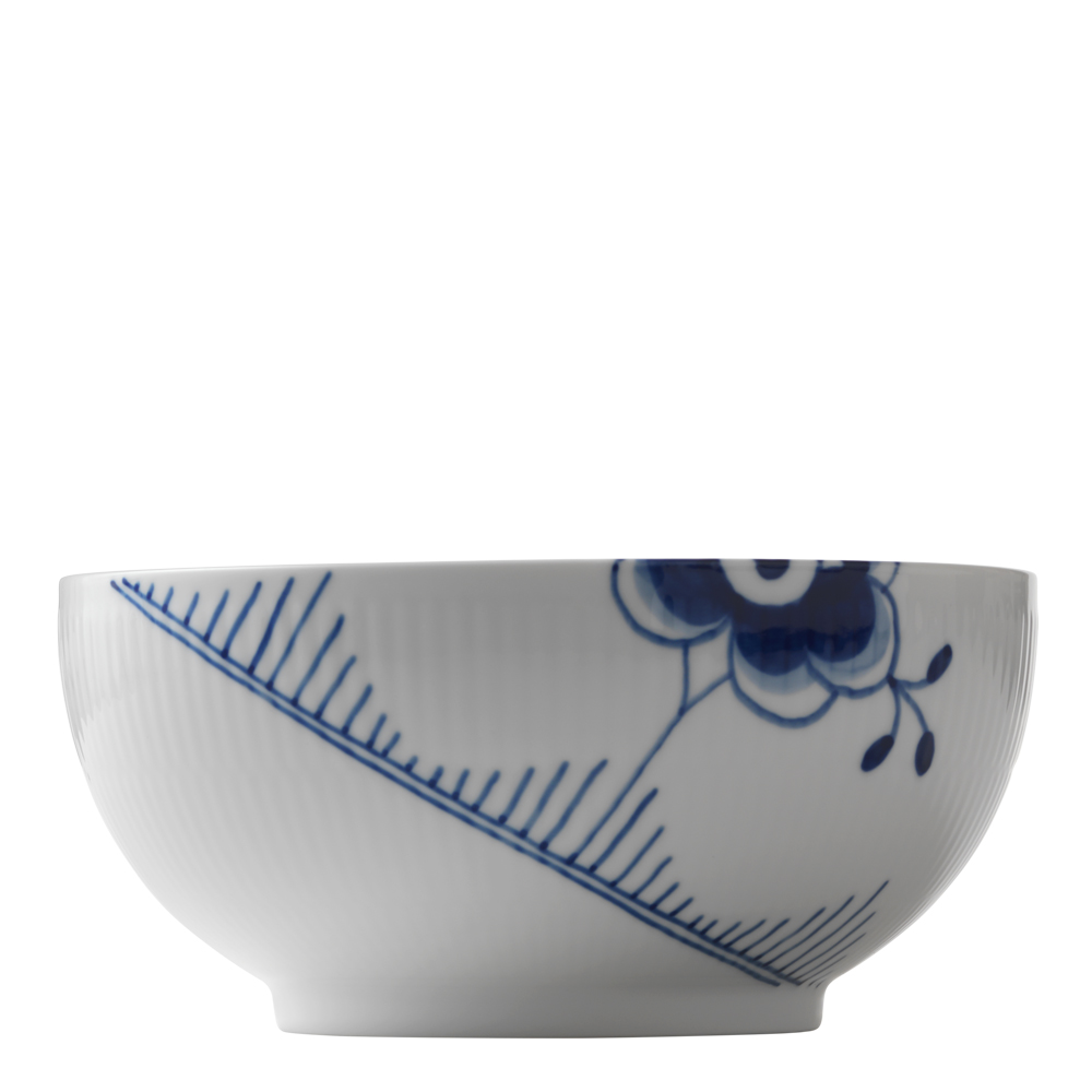 Blue Fluted Mega Skål 1,1 L 18 cm