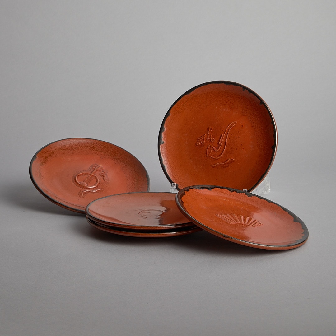 "Jazz" Fruktfat av Einar Luterkort 5 st