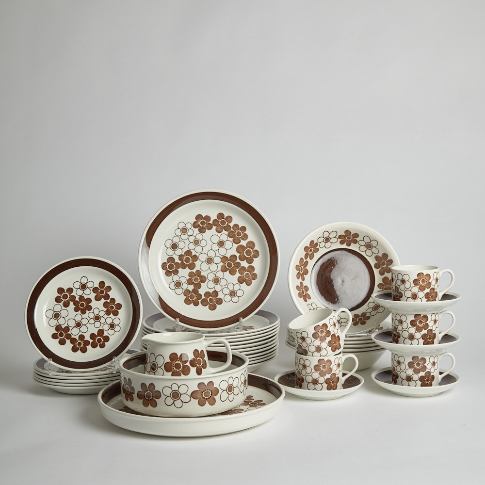 SÅLD Servis "Anemon" 36 delar