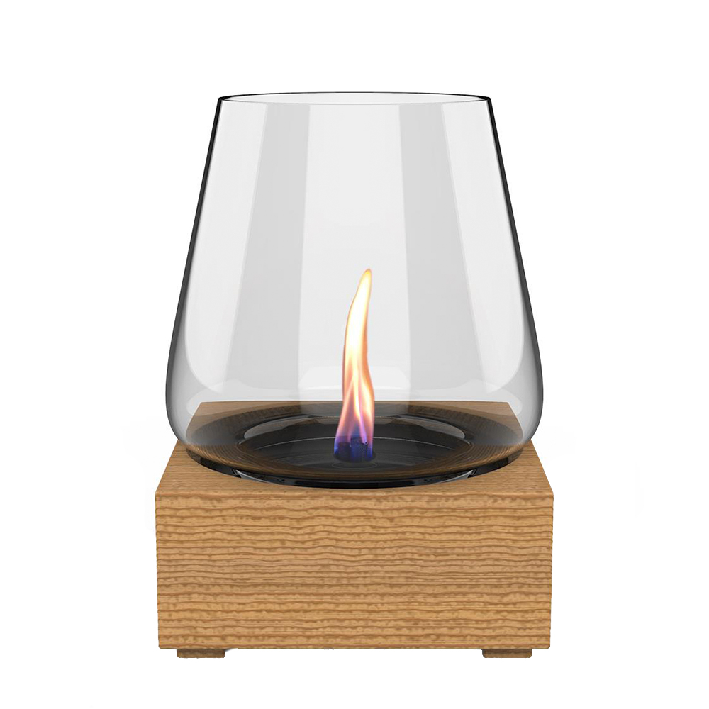 Poppy Lykta 24 cm Trä