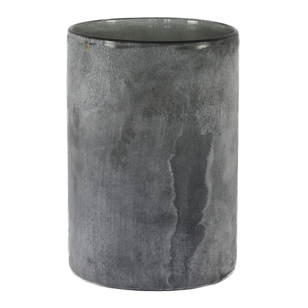 Frost Ljuslykta 13x19 cm Grå