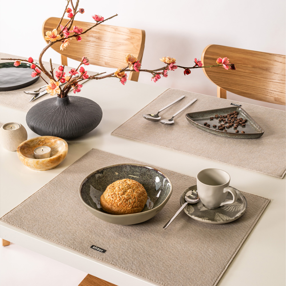 Nuno Bordstablett 45 cm Beige