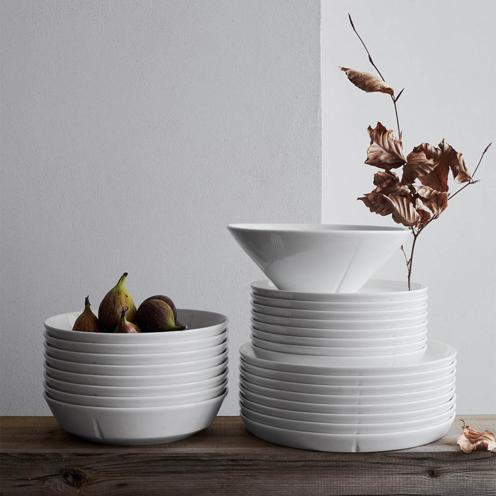 Grand Cru Essentials Skål 21 cm 4-pack Vit