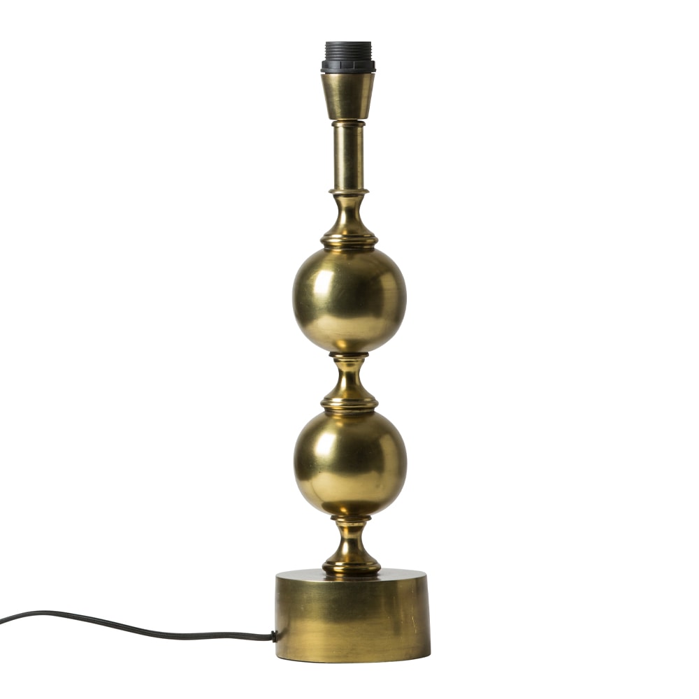 Deborah Lampfot 50 cm Mässing