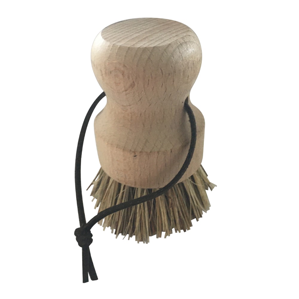 Diskborste Trä 6x6 cm