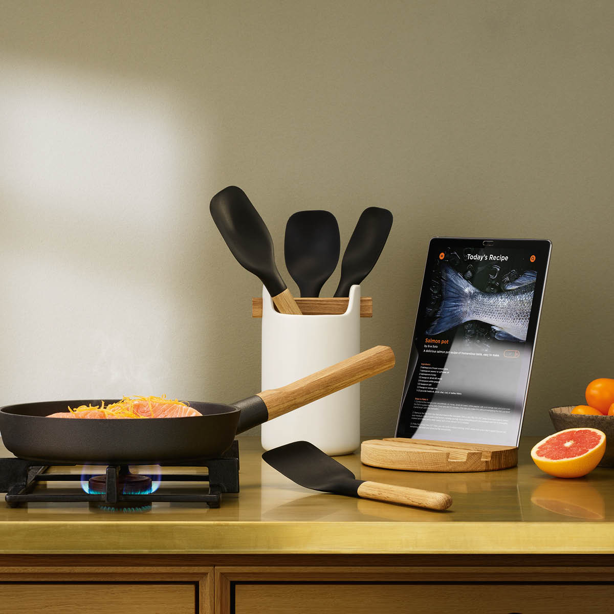 Nordic Kitchen Stekspade Ek