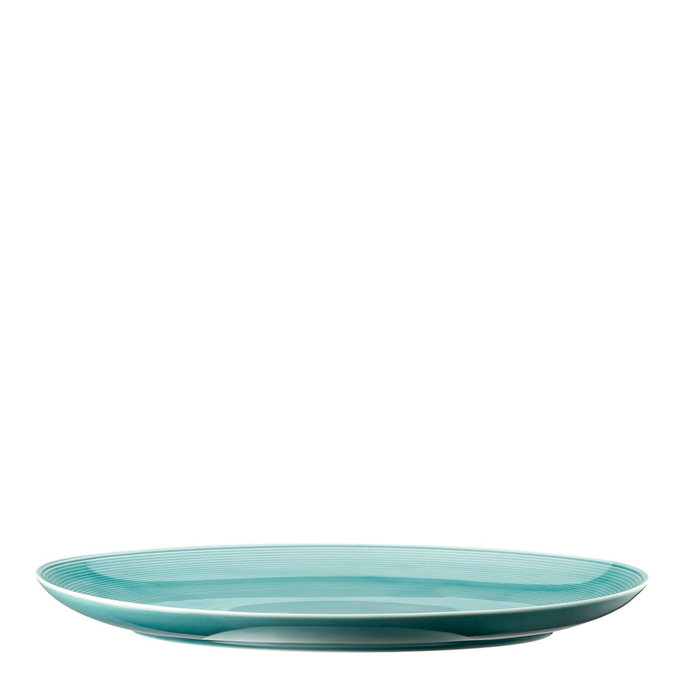 Uppläggningsfat 34 cm Isblå