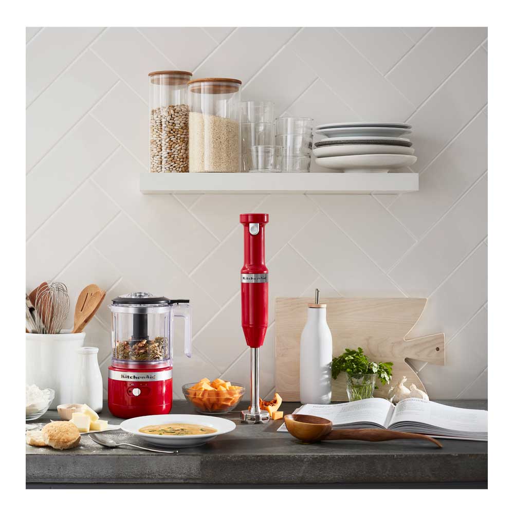 KitchenAid Cordless Stavmixer Sladdlös Röd