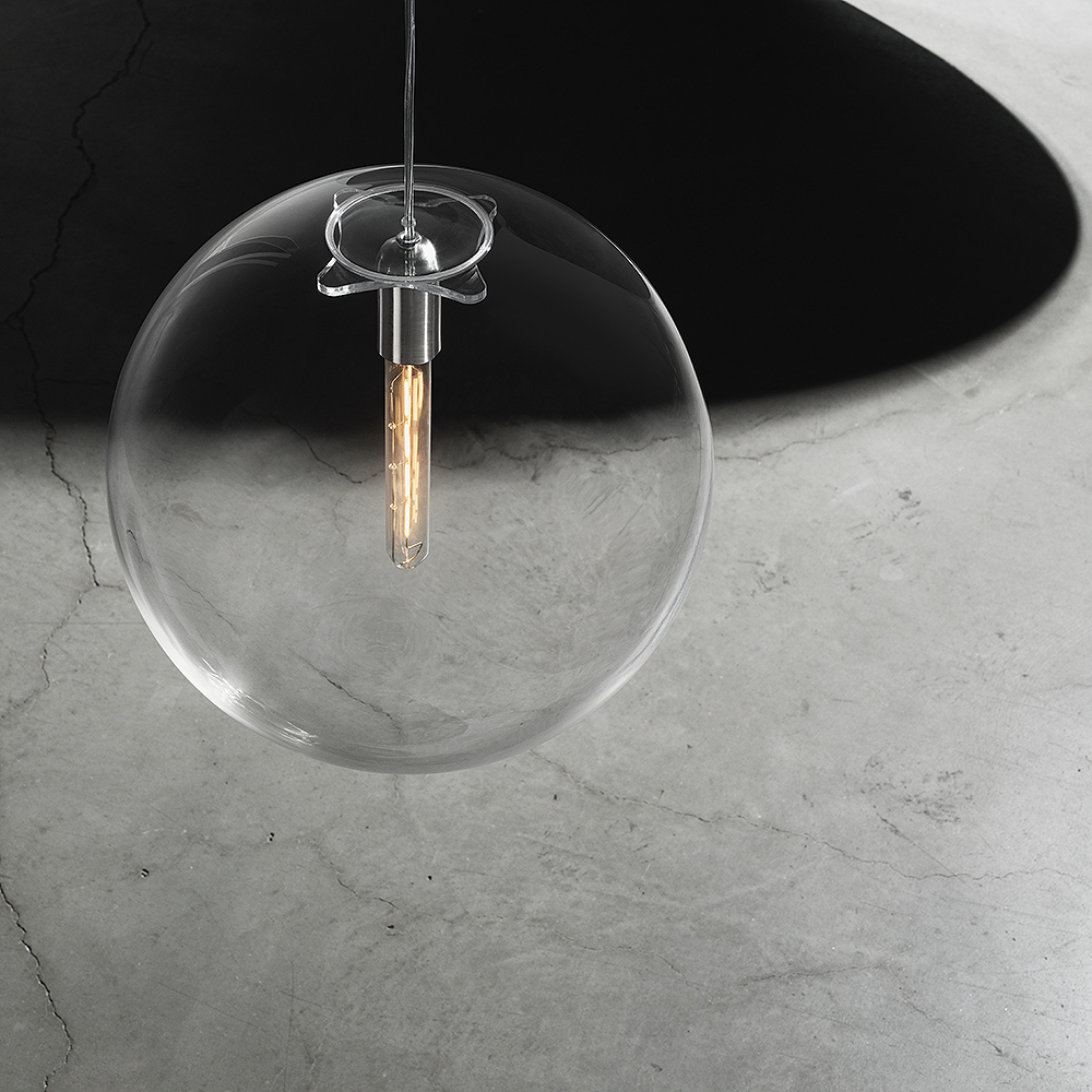 Luna Taklampa Large 40 cm Klar