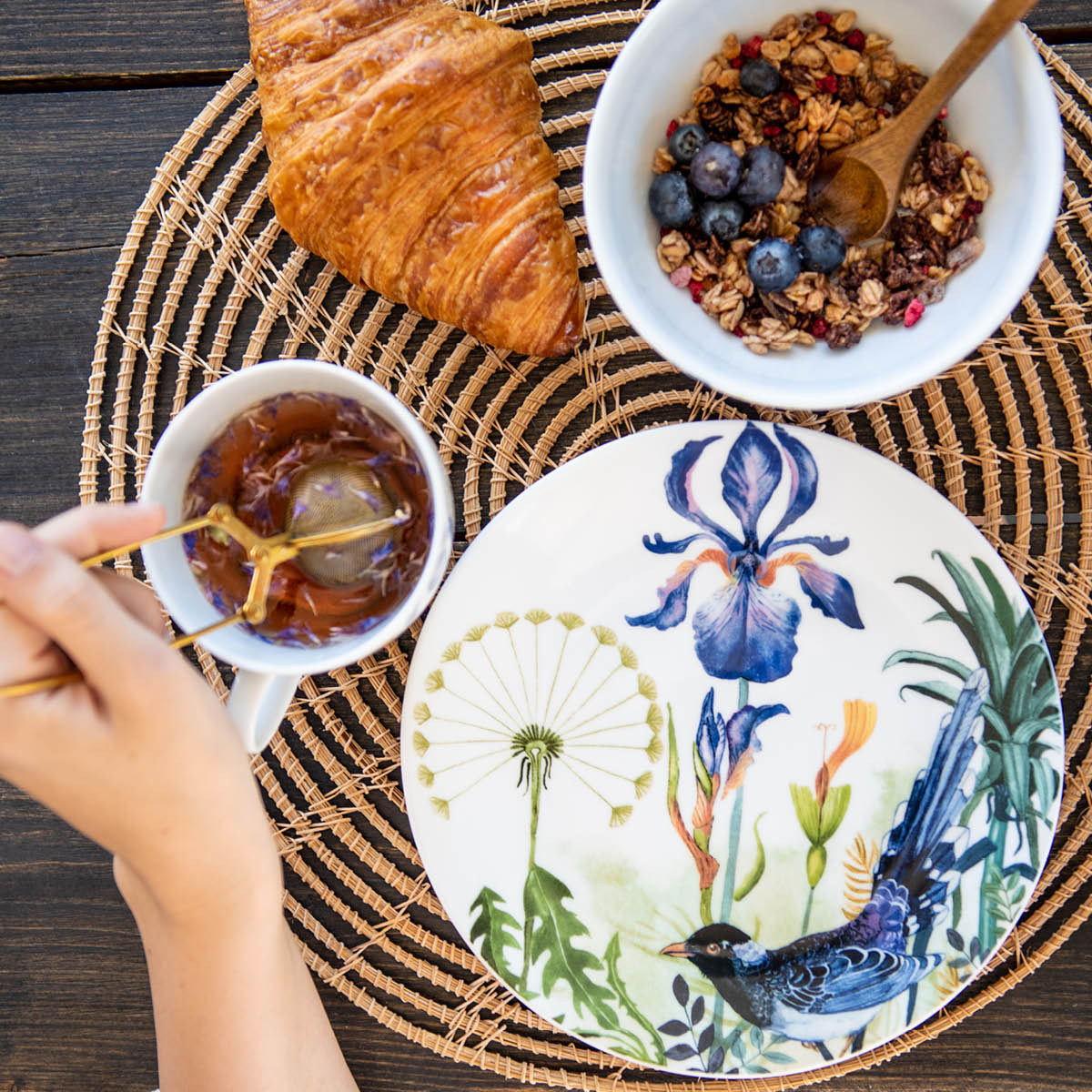 Florytale Tallrik 21 cm