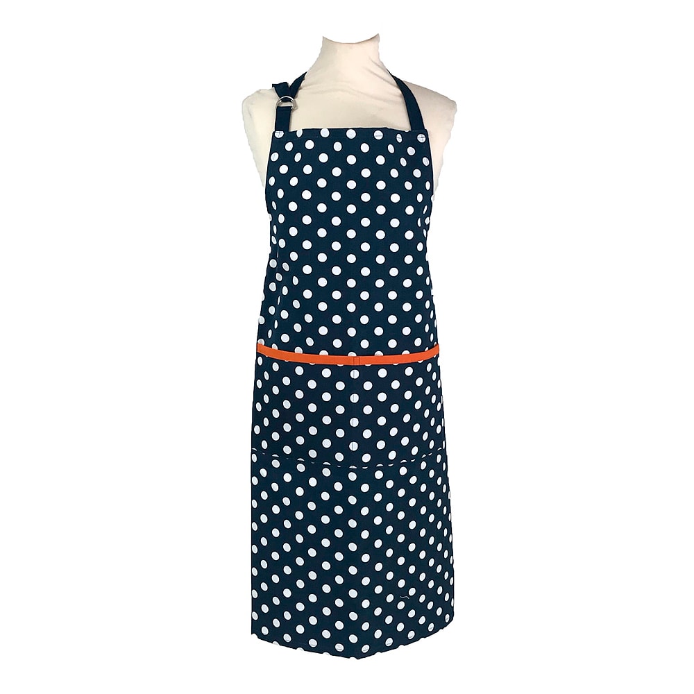 Polka Förkläde Indigo