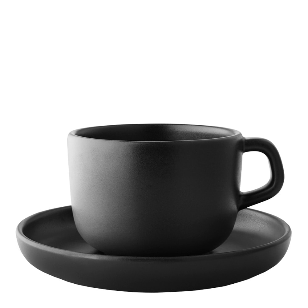 Nordic Kitchen Kopp med Fat 20 cl Svart