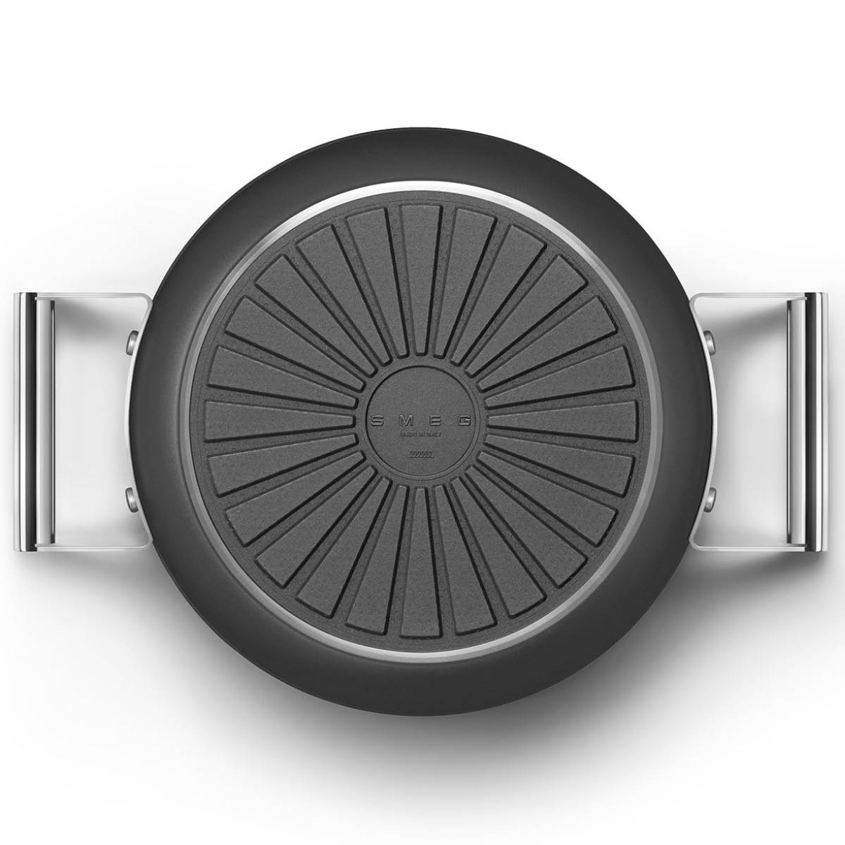 Smeg 50's Style Kastrull Lock 24 cm Svart