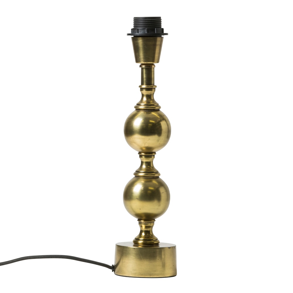 Deborah Lampfot 35 cm Mässing